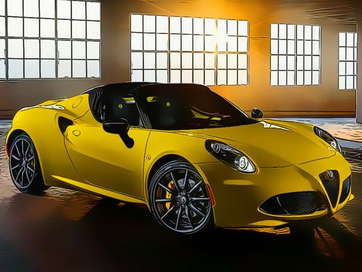 Italian Alfa Jigsaw — Puzzle