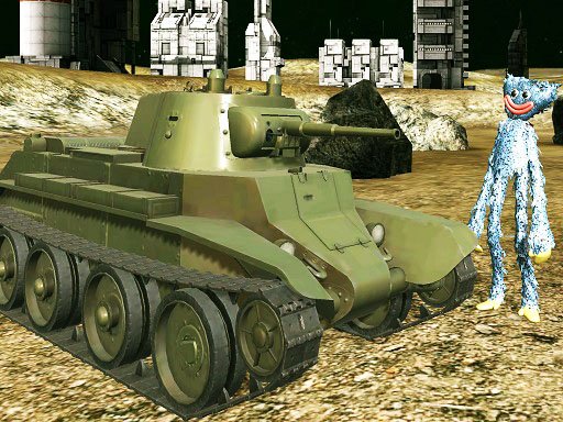Realistic Tanks Poopy War — Tembak